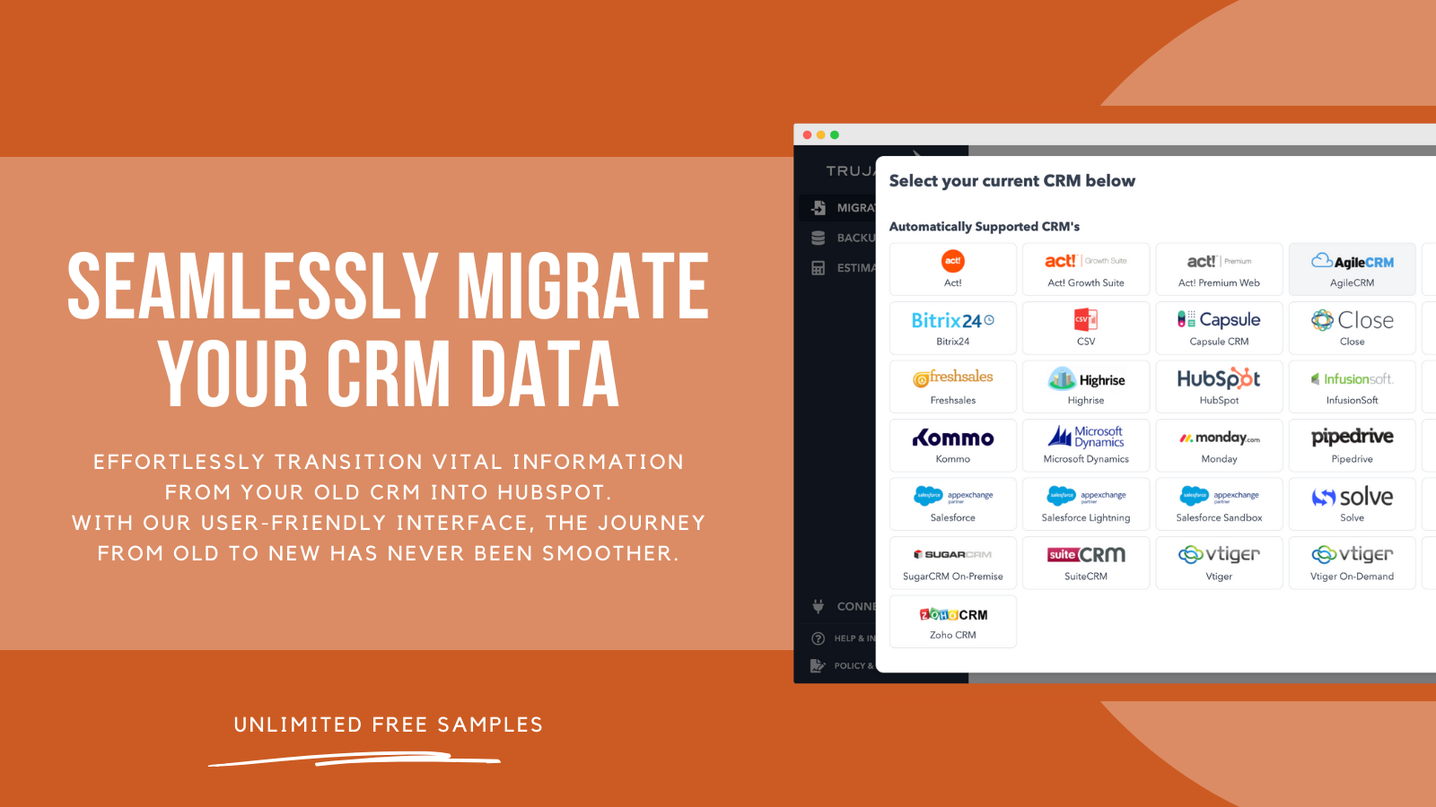 Migrate your CRM data