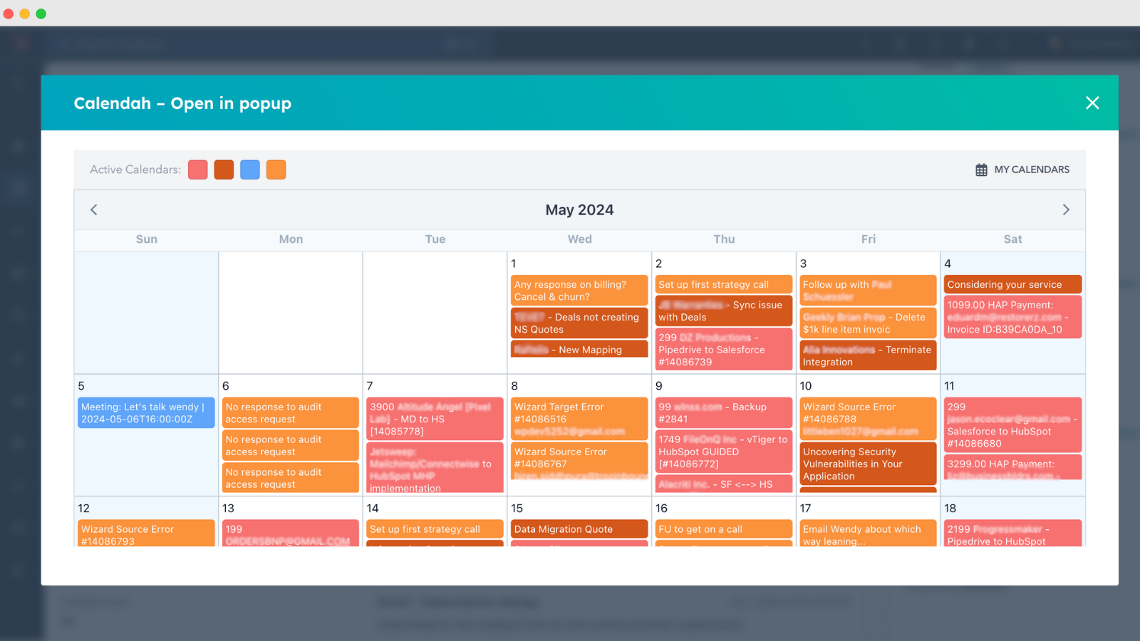 Calendah Calendar HubSpot Integration Connect Them Today